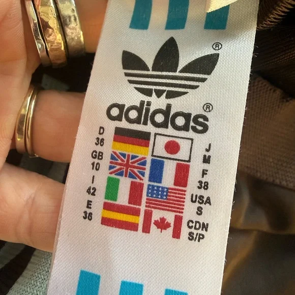 Rare Adidas Respect Me Missy Elliott 2004 Collection Y2K Track Pants in Brown S - Picture 7 of 10